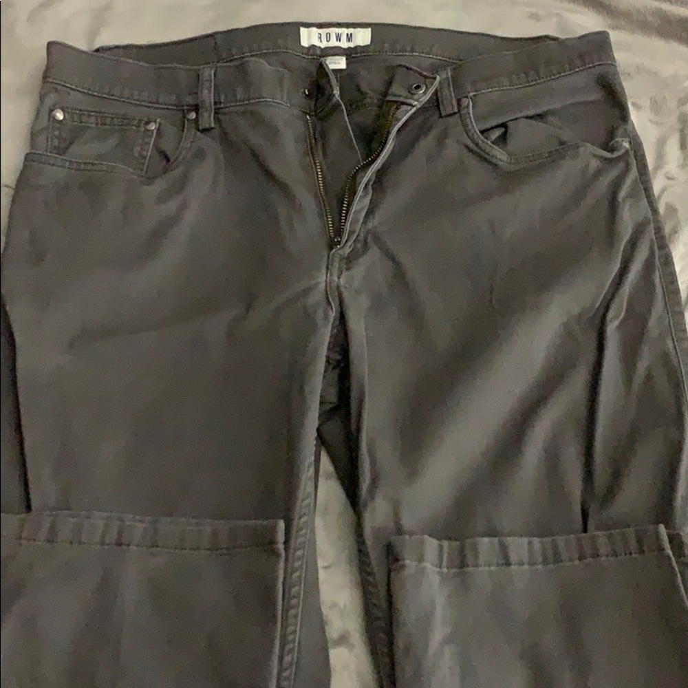 Men Rown Grey Jeans